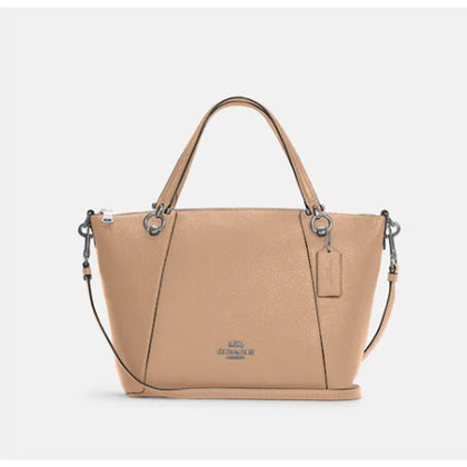 Coach- Kacey Satchel - Silver/Taupe