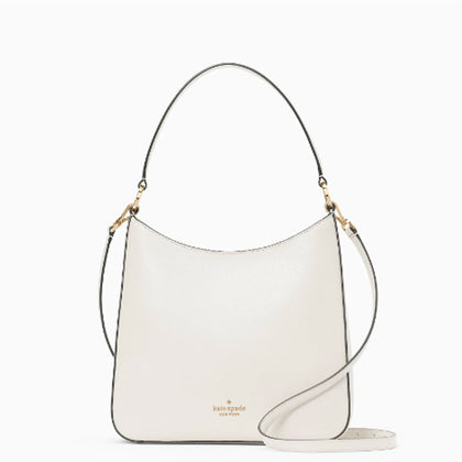 Kate Spade- Perry Leather Shoulder Bag (Parchment)