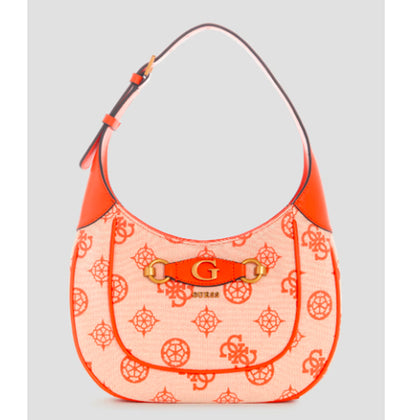 Guess- Izzy Logo Hobo Bag (Bellini Logo)