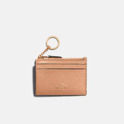 Coach- Mini Skinny Id Case (Gold/Taupe)