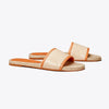 Tory Burch- T Monogram Espadrille Slide - New Cream / Camello