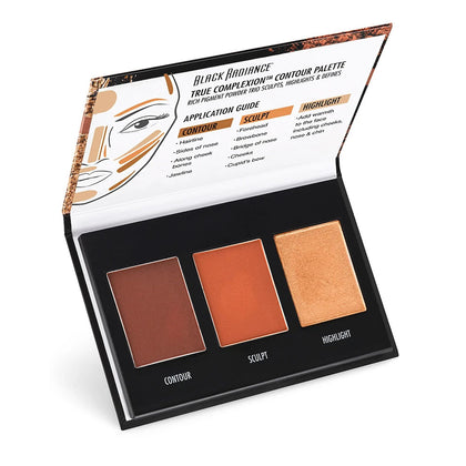 Black Radiance- True Complexion™ Contour Palette - Light To Medium