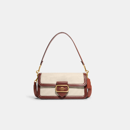 Coach- Morgan Shoulder Bag (Gold/Natural Multi)