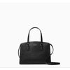 Kate Spade- Perry Leather Medium Satchel (Black)