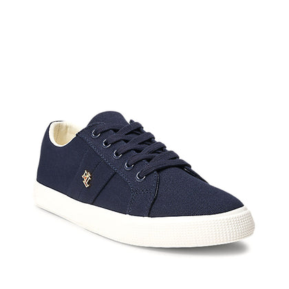 Polo Ralp Lauren- Lauren Navy Janson II Canvas Trainer