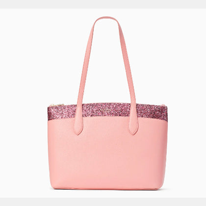 Kate Spade- Flash Glitter Tote (Pink)