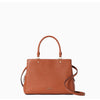 Kate Spade- Leila Medium Triple Compartment Satchel (Warm Gingerbread)