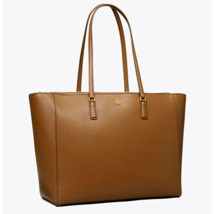 Tory Burch- Robinson Tote Bag (Bistro Brown)