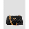 Guess- Giully Mini Convertible Crossbody (Black Floral Print)