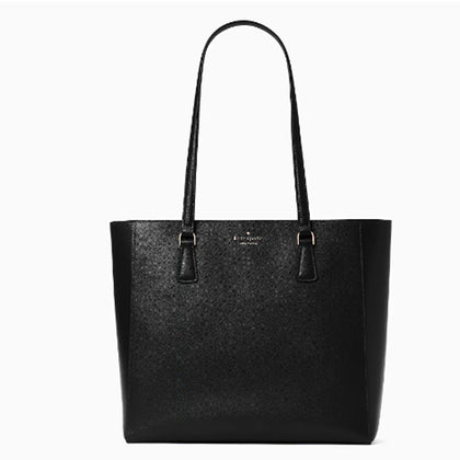 Kate Spade- Perry Leather Laptop Tote (Black)
