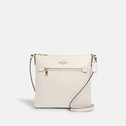 Coach- Rowan File Bag - Gold/Chalk