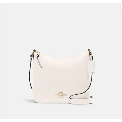 Coach- Ellie File Bag - Gold/Chalk