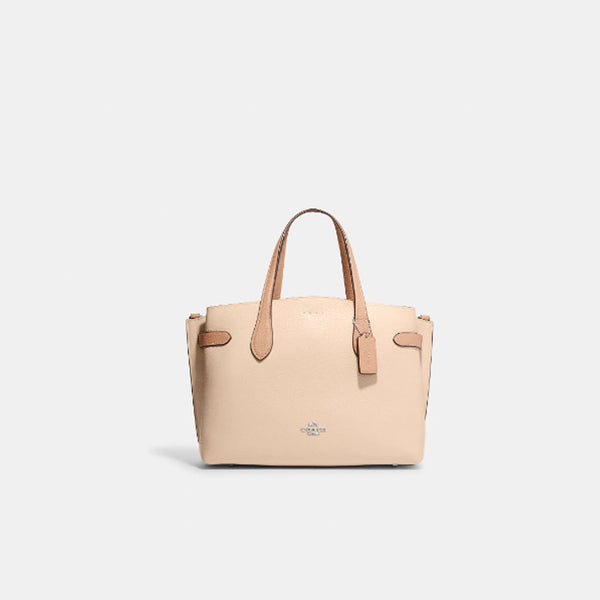 超美品 COACH コーチトートバッグ HANNA CARRYALL アイボリー Coach- Hanna Carryall (Silver/Ivory Multi) – Amreki
