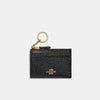 Coach- Mini Skinny Id Case (Gold/Black)