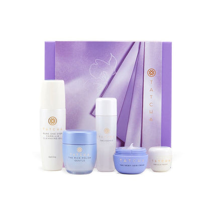 Tatcha- The Starter Ritual Set Nourishing Ultra-Hydrating for Dry Skin