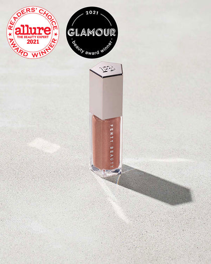 Fenty Beauty- GLOSS BOMB UNIVERSAL LIP LUMINIZER (Fenty Glow Shimmering Rose Nude)