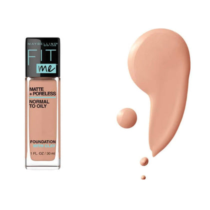 Maybelline- Fit Me Matte + Poreless Liquid Foundation