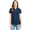 Nautica- Classic Fit Chambray Collar Polo