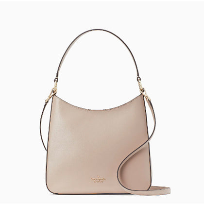 Kate Spade- Perry Leather Shoulder Bag (Tusk)