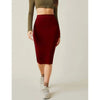Romwe- High Waist Bodycon Skirt