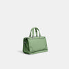 Coach- "Millie Satchel " (Silver/Pale Pistachio)