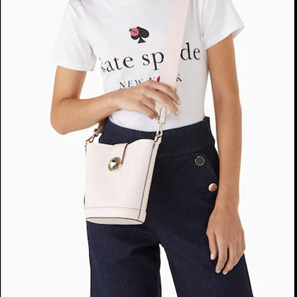 Kate Spade- Audrey Mini Bucket Bag (Light Rosebud)