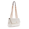 Guess- Inia Velvet Convertible Crossbody (White)