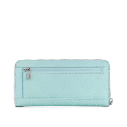 Guess- Galeria Large Zip-Around Wallet (Ice)