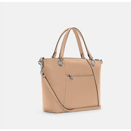 Coach- Kacey Satchel - Silver/Taupe