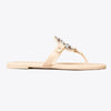 Tory Burch- Metal Miller Soft Sandal - New Cream / Silver