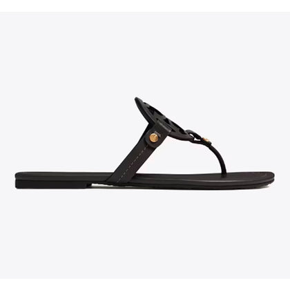 Tory Burch- Miller Sandal, Leather - Perfect Black