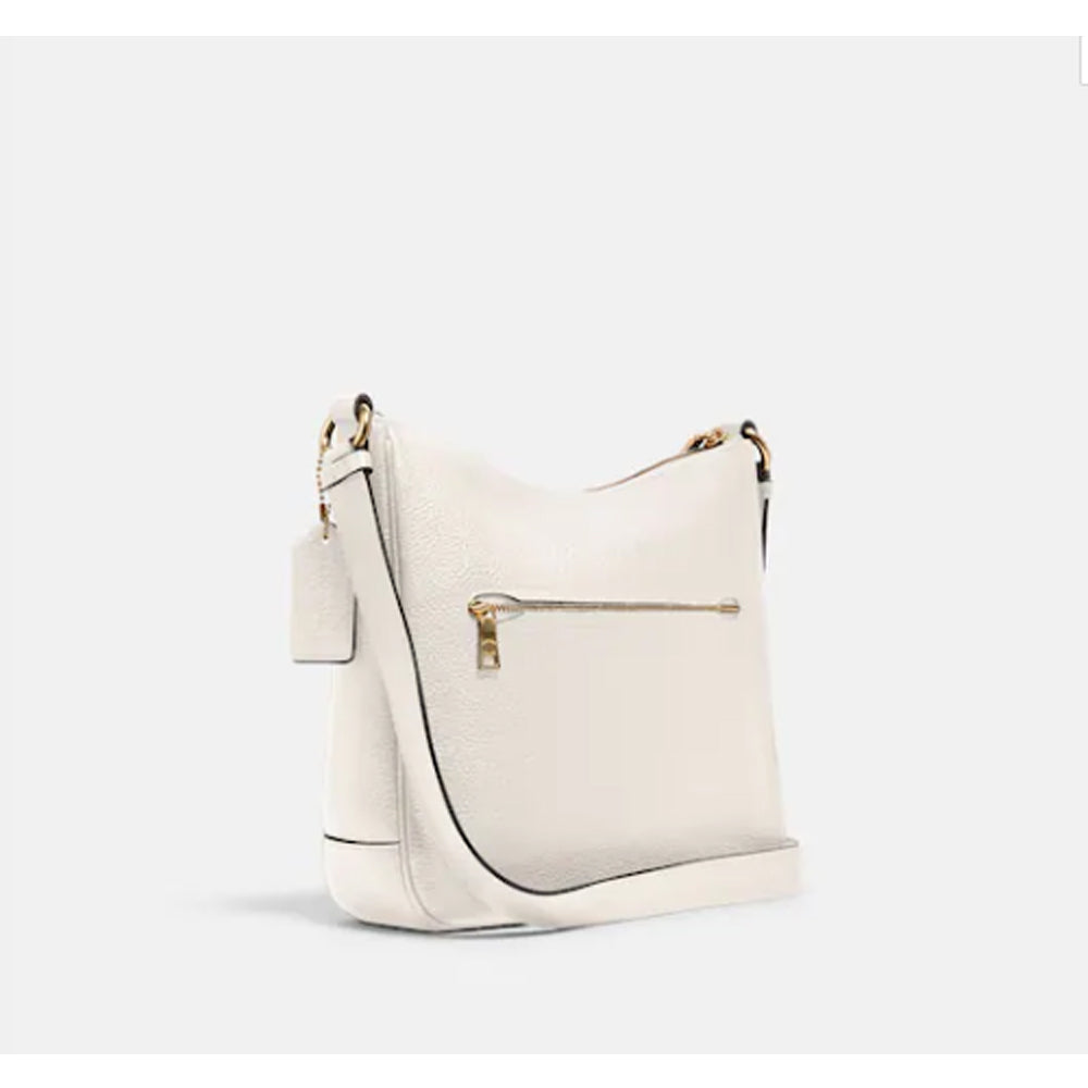 Coach- Ellie File Bag - Gold/Chalk – Amreki