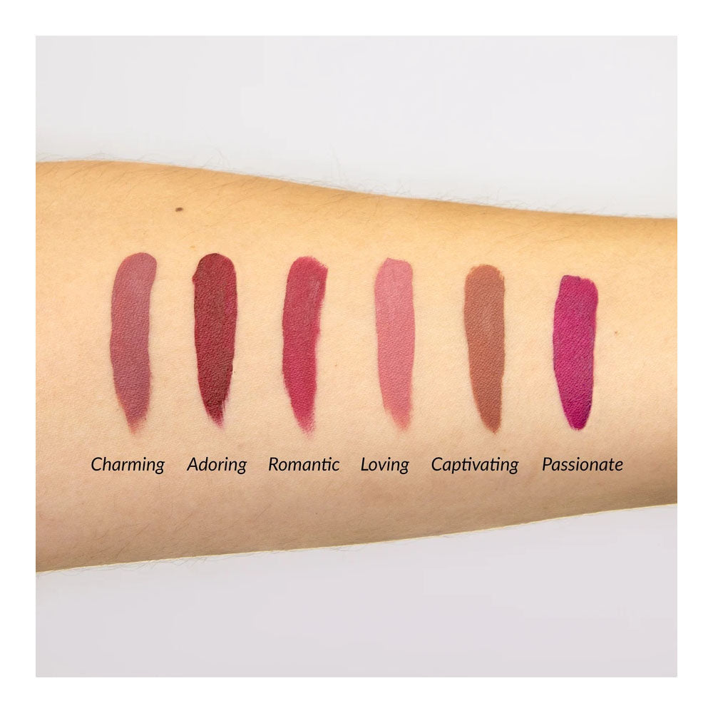 The Balm- Meet Matte Hughes® Vol 3 ® Set of 6 Mini Long-Lasting Liquid Lipsticks