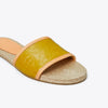 Tory Burch- T Monogram Espadrille Slide - Island Palm / Camello