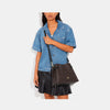 Coach- Hanna Shoulder Bag In Signature Canvas (Gold/Brown Black)