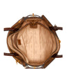 Guess- Ginevra Logo Elite Society Satchel (Latte Logo)