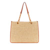Guess- Aviana Straw Tote (New Brown)