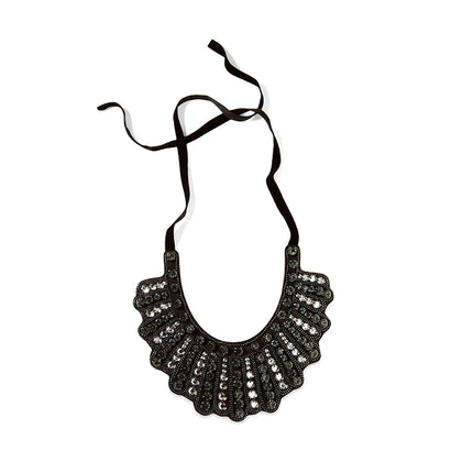 Banana Republic- Black Notorious Necklace