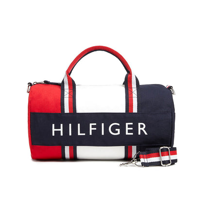 Tommy Hilfiger- Apple Red/Sky Captain/Bright White TH Kids Patriot Duffel Bag