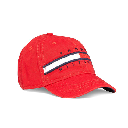 Tommy Hilfiger- Apple Red TH kids Flag Cap