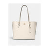 Coach- Chalk Light Saddle Mollie Tote Bag