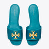 Tory Burch- Eleanor Slide - Bayberry Blue