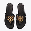 Tory Burch- Metal Miller Soft Sandal - Perfect Black