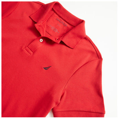 NAUTICA- SLIM FIT INTERLOCK POLO