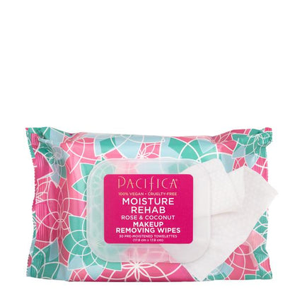 Pacifica Beauty-Moisture Rehab Rose & Coconut Makeup Removing Wipes1