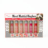 The Balm- Meet Matte Hughes®- Vol 14 Set of 6 Mini Long-Lasting Liquid Lipsticks