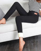 Chicme- High Waist Super Thick Cashmere Thermal Leggings