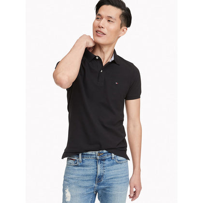 Tommy Hilfiger- Slim Fit Essential Solid Stretch Polo