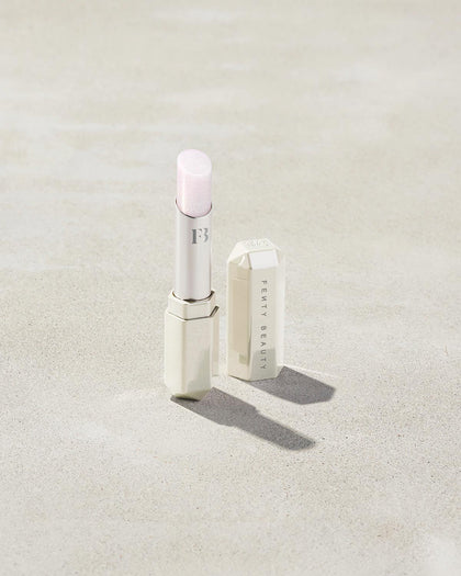 Fenty Beauty- SLIP SHINE SHEER SHINY LIPSTICK (Quartz Candy Clear With Pink Iridescence)