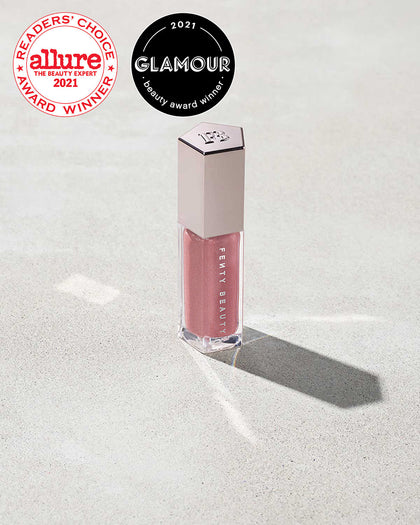 Fenty Beauty- GLOSS BOMB UNIVERSAL LIP LUMINIZER (Fu$$y Shimmering Dusty Pink)